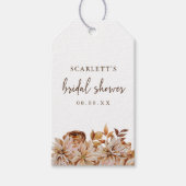 Herfst Vrijgezellenfeest Cadeaulabel (Voorkant)