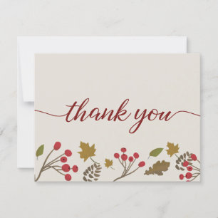 Herfst Vrijgezellenfeest Hartelijk dank herfstblad