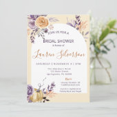 HERFST VRIJGEZELLENFEEST KAART (Staand voorkant)