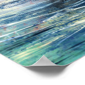 Herfst Vrouw Poster Print (Hoek)