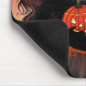 Herfst Vuur Halloween Muismat (Hoek)