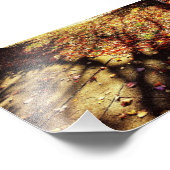 Herfst Walk Foto Afdruk (Hoek)