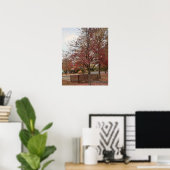 Herfst Wandelbrug Poster (Thuiskantoor)