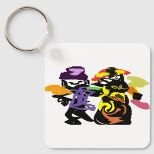 Herfst Wandelen liefde Sleutelhanger