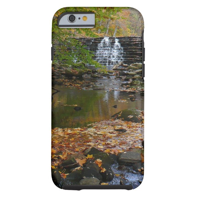 Herfst Waterfall en Creek Pennsylvania Natuur Case-Mate iPhone Case (Achterkant)