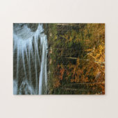 Herfst Waterfall Puzzle Legpuzzel (Horizontaal)