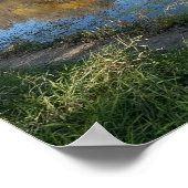 Herfst Waterschap Reflecties Poster (Hoek)