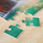 Herfst waterval 1 Easy Brain Art Puzzel Foto Puzze Legpuzzel (Zijkant)