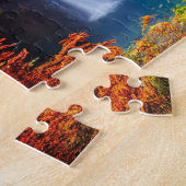 Herfst Waterval 4 Dagelijkse puzzel Recente decoup Legpuzzel (Zijkant)