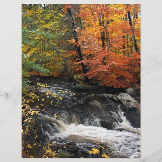 Herfst Waterval Flyer (Voorkant)