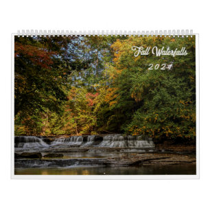 Herfst watervallen 2024 kalender