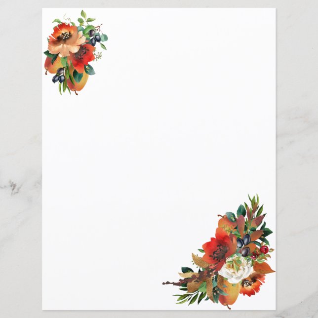 Herfst Waterverf (Voorkant)