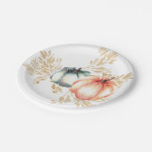 Herfst Waterverf — Bord van pompoenwrak (Gekanteld)