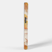 Herfst waterverf pastel bladeren achtergrond Case-Mate iPhone case (Achterkant / Rechts)