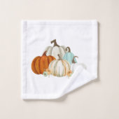 Herfst Waterverf Pumpkins Bad Handdoek (Wasdoekje)