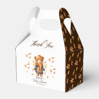 Herfst, we kunnen bijna wachten op Baby shower Fav