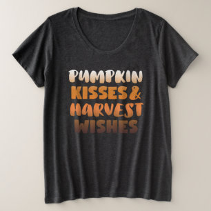 Herfst Weemens Plus Grootte T-shirt