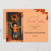 Herfst Welkom Kaart (Voorkant / Achterkant)