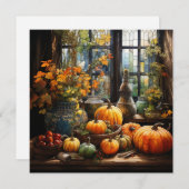 Herfst Wenskaart (Voorkant / Achterkant)