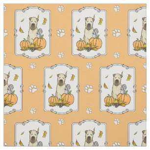 Herfst Wheaten Terrier (pieppompoenen 1b2) Stof