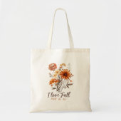 Herfst Wild Flowers Tote Bag (Voorkant)