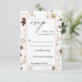 Herfst Wildbloemen Floral no Meal RSVP 2 (Staand voorkant)