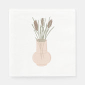 Herfst Wildbloemen Servet (Voorkant)