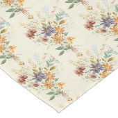 Herfst wilde bloemen patroon medium tafelloper (Hoek)