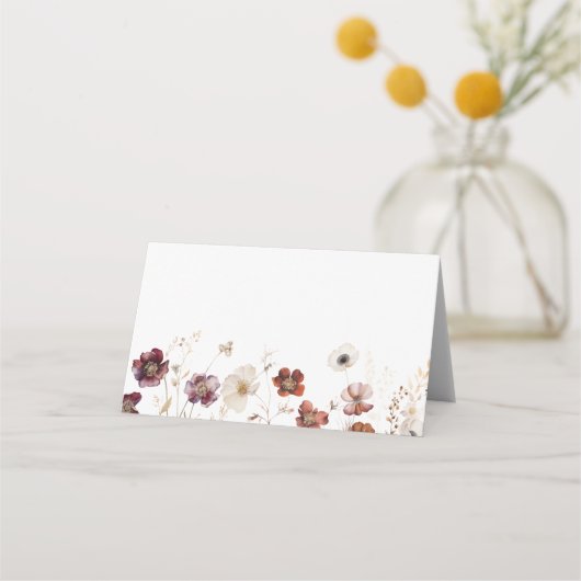 Herfst Wildflower Wedding (Voorkant)