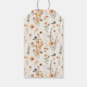 Herfst Wildflowers Bubbles & Brews Douche gunst Cadeaulabel (Achterkant)