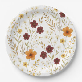 Herfst Wildflowers Elegant Papier Bord