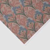 Herfst William Morris Stijl Patroon Tissuepapier (Detail)