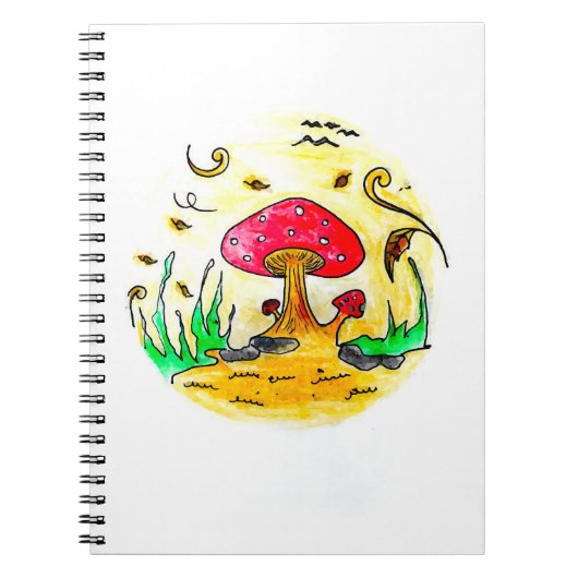 Herfst Wind (Herfst Boomhut Collectie) Notitieboek (Voorkant)