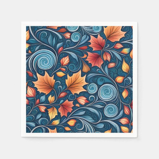 Herfst Winden Servet (Voorkant)