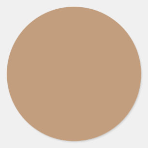Herfst Winter Kleur Doe Ronde Sticker