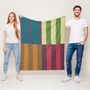 Herfst Winter Pantone Palet Fleece Deken