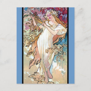 Herfst winter voorjaar briefkaart