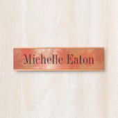 Herfst winterscheurplaat deurbordje (Voorkant)