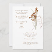 Herfst Wispy Boho White Beide Ouders II Kaart (Voorkant)