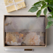 Herfst Witte Pompoenen Bloemen Decoupage Tissuepapier (Geschenk)