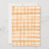 Herfst Woodland Animals Rustic Owl Baby shower Kaart (Achterkant)