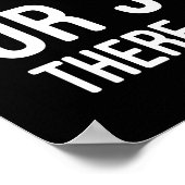 Herfst zeven keer naar beneden - Schattigee grappi Poster (Hoek)