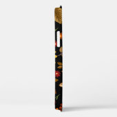 Herfst Zonnebloemen: Maple zwarte achtergrond Case-Mate iPhone Case (Achterkant / Rechts)
