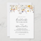 Herfst Zonneschijn Wildflower vrijgezellenweekend Kaart (Voorkant)