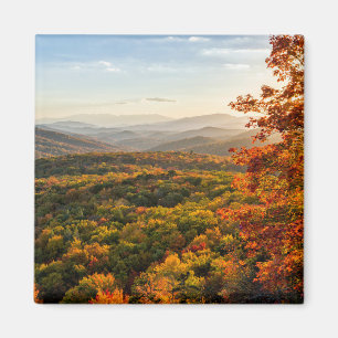 Herfst Zonsondergang North Carolina Magneet