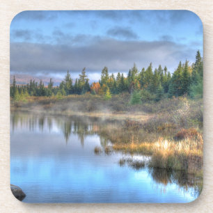 Herfst zonsopgang bij het Moosehead Lake, Maine Drankjes Onderzetter