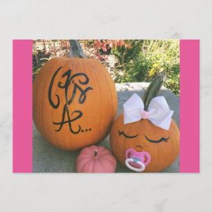 Herfst Zwangerschap Aankondiging