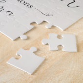 Herfst zwangerschapsaankondiging kleine pompoen pu legpuzzel (Zijkant)