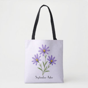 Herfstasterbloemen Draagtas