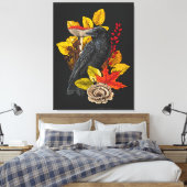 Herfstavon 2 canvas afdruk (Insitu (Slaapkamer))